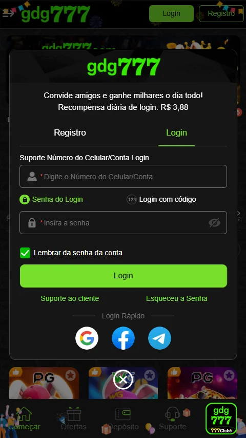 Ilustração de Explore as Recompensas VIP e Slots no gdg777